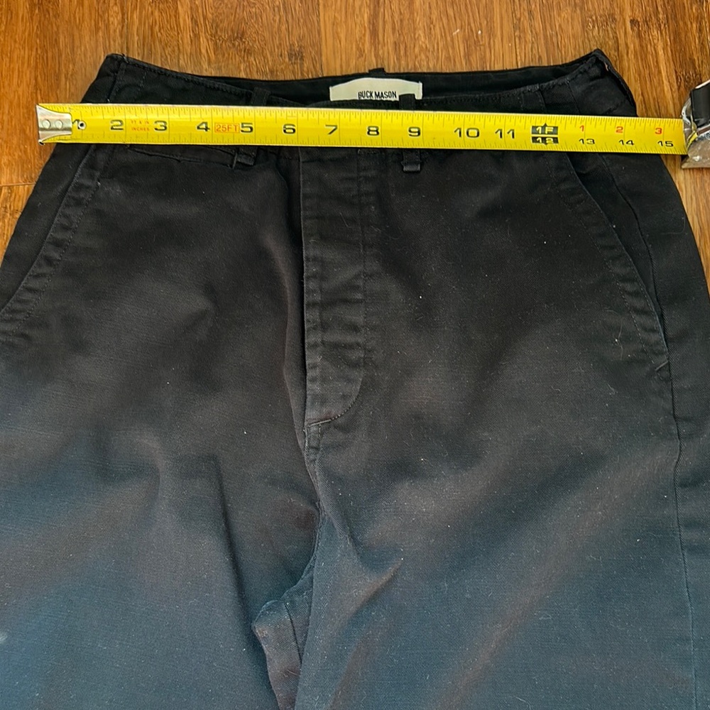 Buck Mason Black Pants